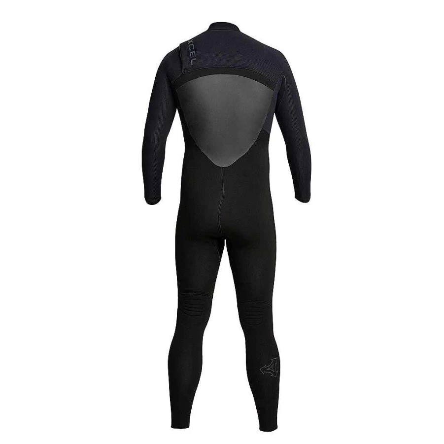 Xcel Men's Black 3/2mm Drylock Full Wetsuit for Diving & Surfing